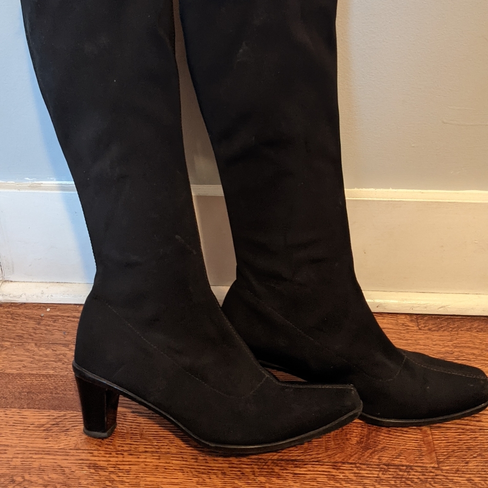 La Canadienne waterproof fabric boots. Oooh la la!